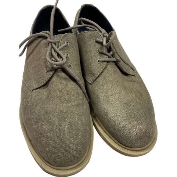 Dr Martens Torriano Gray Canvas Shoes 3 Eye Lace-Up US 9 - Picture 3 of 7